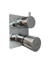 Carica l'immagine nel visualizzatore di Gallery, INCASSO DOCCIA CON DEVIATORE CROMO JACUZZI GRIP CROMO