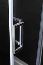 Carica l'immagine nel visualizzatore di Gallery, Box doccia cristallo temperato, anticalcare 6mm, profilo alluminio, cromo lucido. PIRALLA