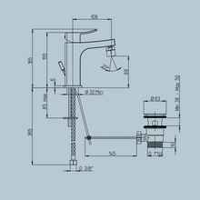 Carica l'immagine nel visualizzatore di Gallery, MISCELATORE LAVABO+BIDET "TANK", JACUZZI