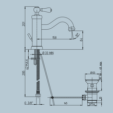 Carica l'immagine nel visualizzatore di Gallery, MISCELATORE LAVABO + BIDET TOSCA, JACUZZI