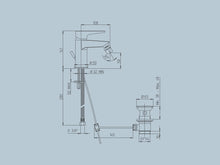 Carica l'immagine nel visualizzatore di Gallery, Miscelatore bidet MOONLIGHT, JACUZZI