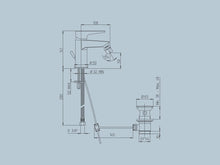 Carica l'immagine nel visualizzatore di Gallery, MISCELATORE LAVABO +BIDET MOONLIGHT, JACUZZI