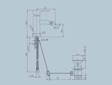 Carica l'immagine nel visualizzatore di Gallery, MISCELATORE LAVABO + BIDET SUNSET, JACUZZI