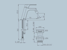 Carica l'immagine nel visualizzatore di Gallery, Miscelatore bidet TWILIGHT, JACUZZI