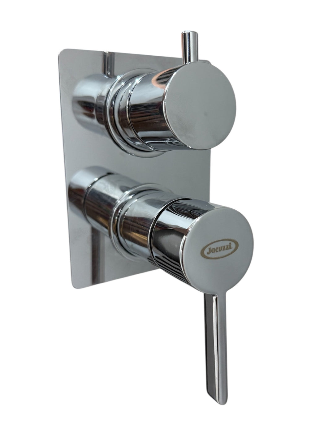 INCASSO DOCCIA CROMO FLAT CON DEVIATORE JACUZZI